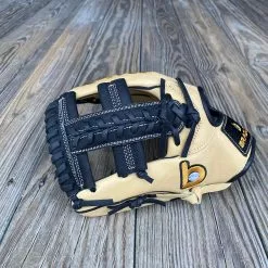 Bradley Baseball 11.5" Lace Post Web, T2 Next Play Series '22 (Blonde/Black/Gold) LEFTY ONLY