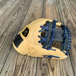 Bradley Baseball 11.25" I-Web, T4 Next Play LTD PRO KIP No Grip Straps (Blonde/Black/Navy)