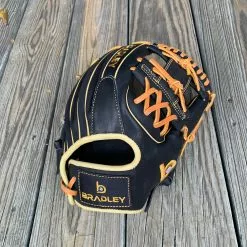 Bradley Baseball 11.5" XXXI-Web DUAL WELT, T5 NP 6090 Series Black/Blonde/Tan USA Steerhide '23 CLEARANCE, AUTOMATIC 20% OFF AT CHECKOUT