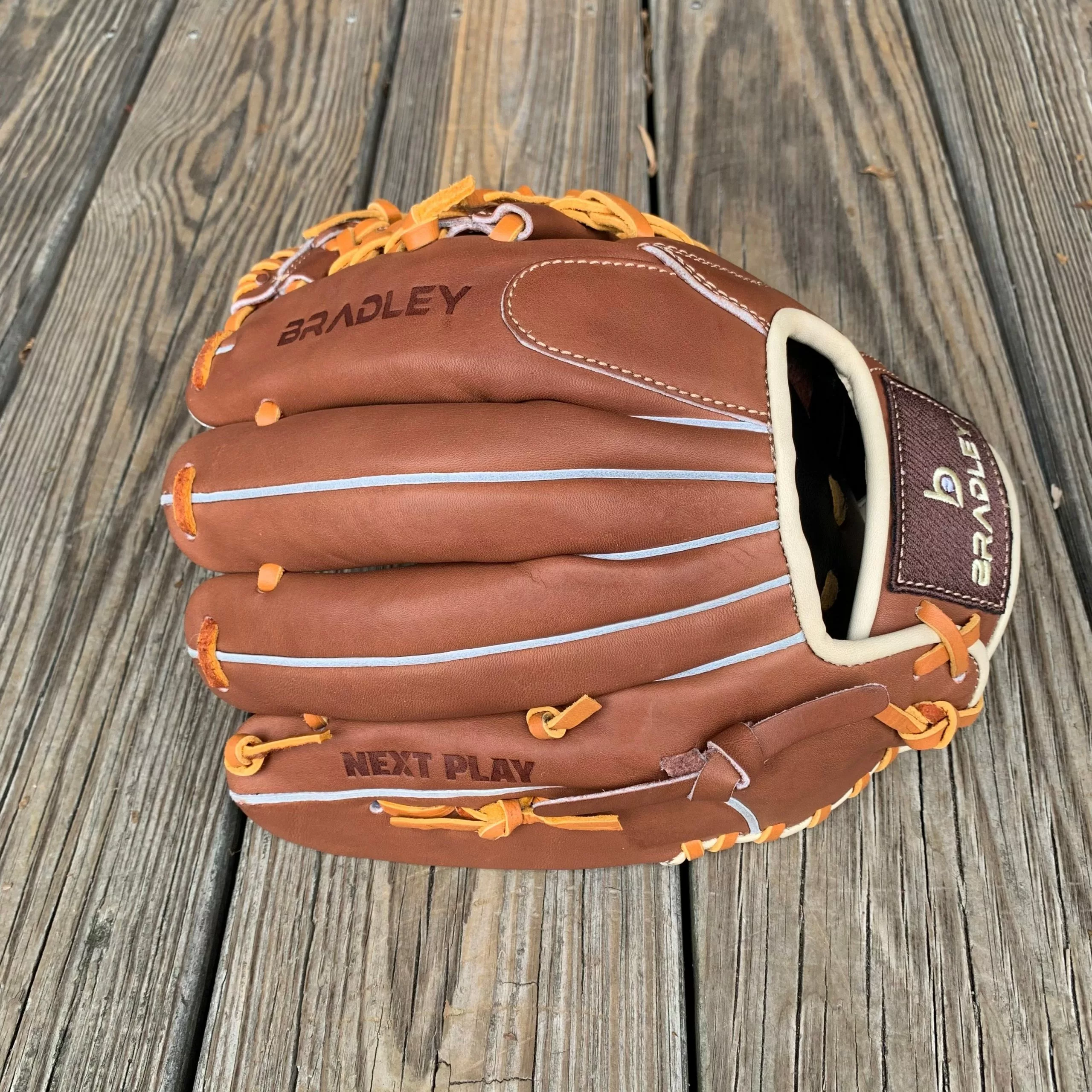 Bradley Baseball 11.75" I-Trap, T5 NP 6090 Series Mocha/Blonde/Tan USA Steerhide '23 3 Bradley Baseball 11.75" I-Trap, T5 NP 6090 Series Mocha/Blonde/Tan USA Steerhide '23 - Image 3