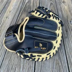 Bradley Baseball 33" Open Back ADJ Catcher's Mitt, T2 Next Play Pro Kip LTD Black/Blonde -Bats Shop IMG 1434 f1dd9bc2 1880 441e 9c6d 1dbdf9745716