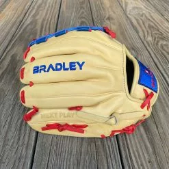 Bradley Baseball 11.5 " Trident Trap, T2 Next Play Series 23S (Blonde/Royal/Red) -Bats Shop IMG 1712 17556d65 481d 4596 9069 c29d31911604