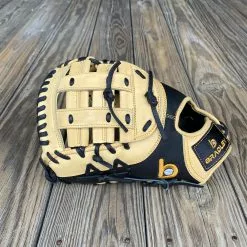 Bradley Baseball 12.25" 1B Mitt, T2 Next Play Series 23S Native Kip LTD (Black/Blonde)
