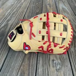 Bradley Baseball 11.75" ADJ 1B Mitt, T2 Next Play Series 6.0 #-Web (Blonde/Blonde/Red)
