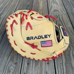 Bradley Baseball 12.5" 1B Mitt, T2 Next Play Series 6.0 ADJ #-Web (Blonde/Blonde/Red)