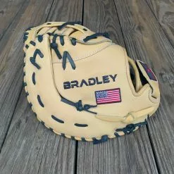 Bradley Baseball 12.5" 1B Mitt, T2 Next Play Series 6.0 ADJ #-Web (Blonde/Blonde/Navy)