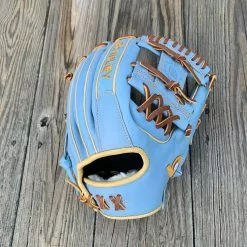 Bradley Baseball 11.5" XXXI-Web DUAL WELT, T4 NP 6090 Series Carolina/Blonde Kip Series LTD 2022 (CLEARANCE 20% Taken Off At Checkout) -Bats Shop IMG 6326