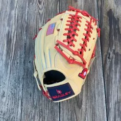 Bradley Baseball 11.75" Trident Trap Web, T2 Next Play Series 6.0 (Blonde/Red)