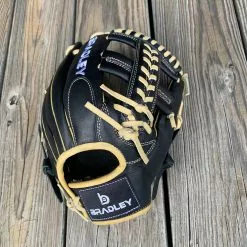 Bradley Baseball 11.5" Lace Post Web, T2 Next Play Series '22 (Black/Blonde) CLEARANCE 20% Taken Off At Checkout