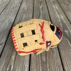 Bradley Baseball 11.25" H-Web, T2 Next Play Series '23 (Red Lace, American Flag) -Bats Shop IMG 9955 3f556451 cb56 4efa bc57 44dd94835690